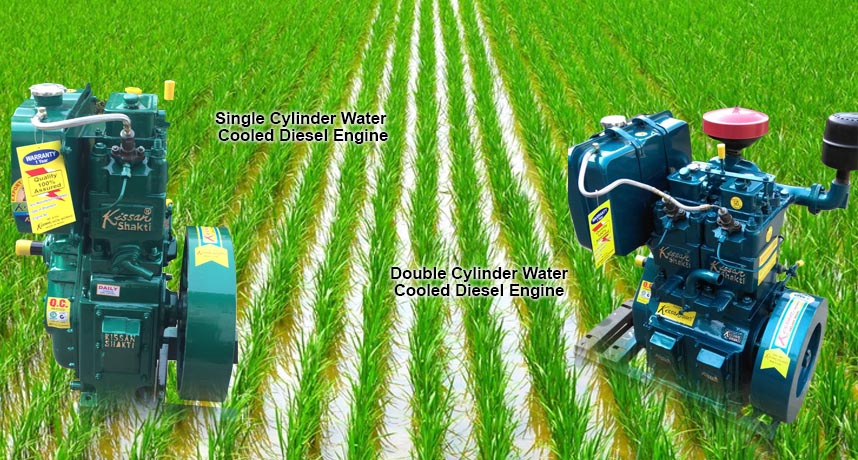 kissan shakti diesel engine pumpset